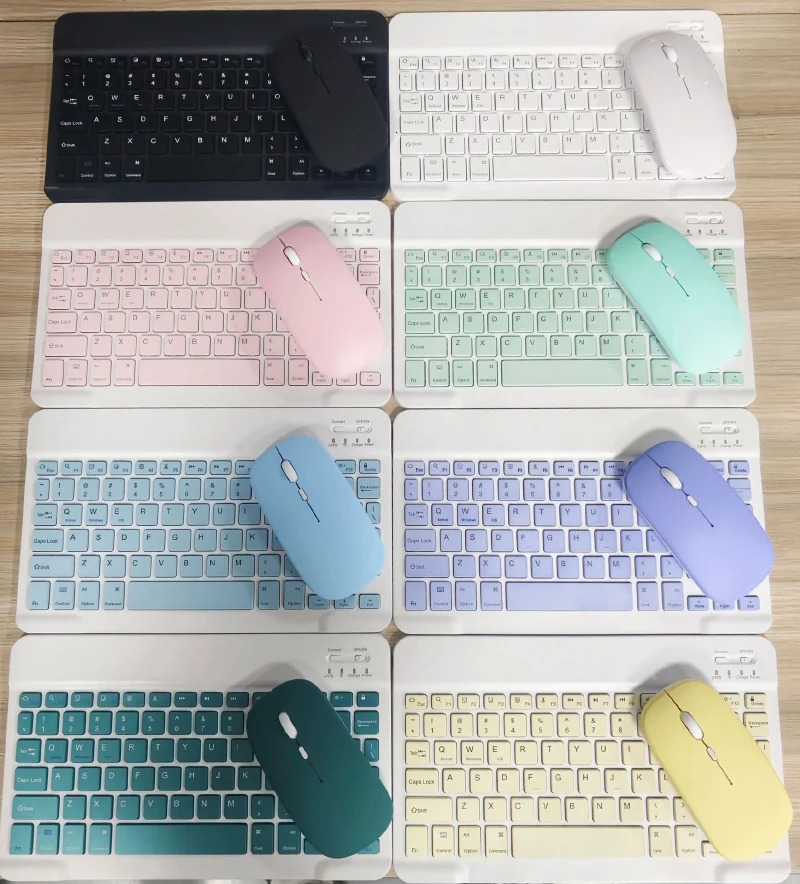 Spanish Wireless Keyboard for iPad 2024 Air Pro 11 109 Keypad Magnetic 10 inch Universal Bluetooth Keyboards Rechargeable 250108