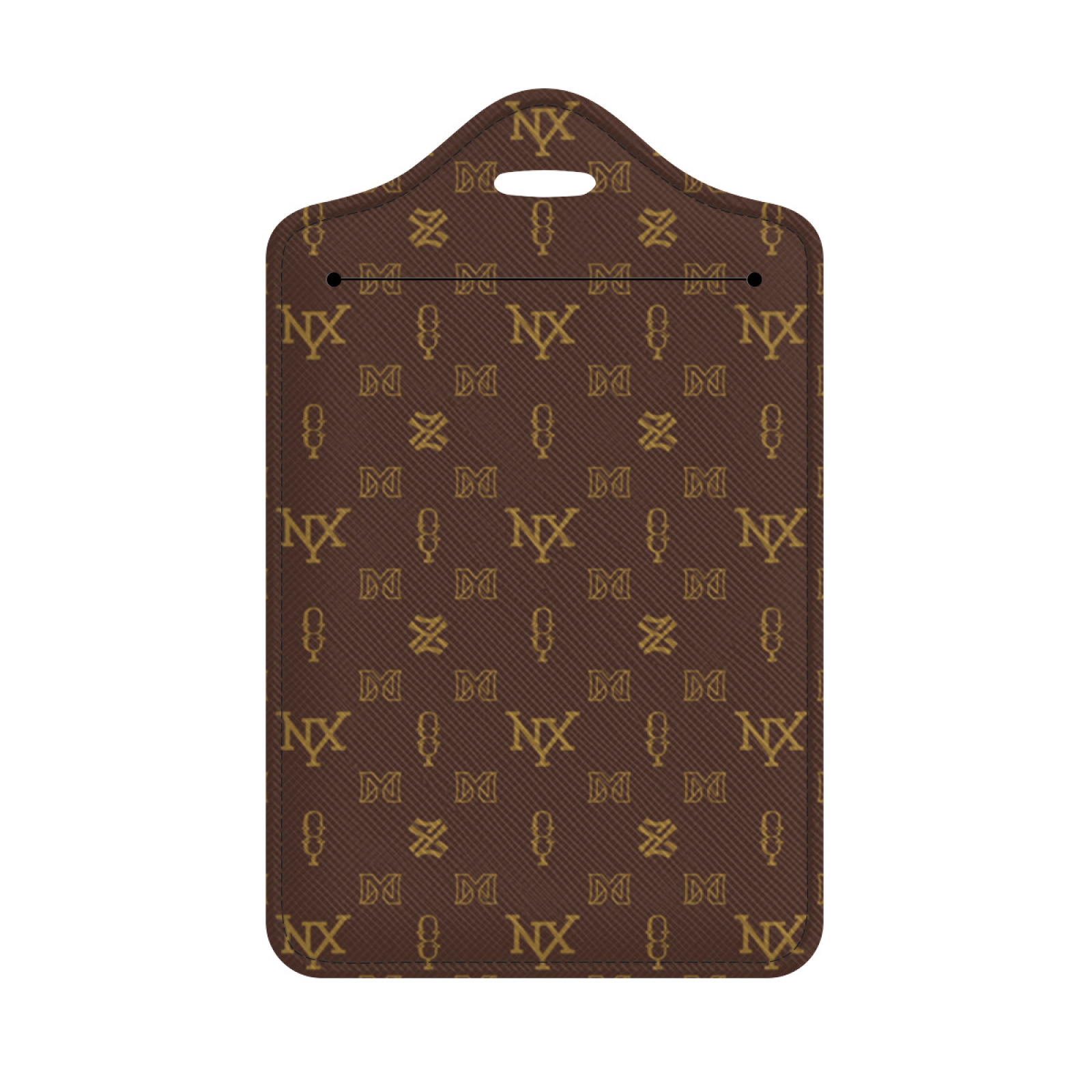 NXY designer Rectangular Stainless Steel Luggage Tags fashion Durable Privacy Protection Cover Versatile Baggage Tag Waterproof Boarding Pass