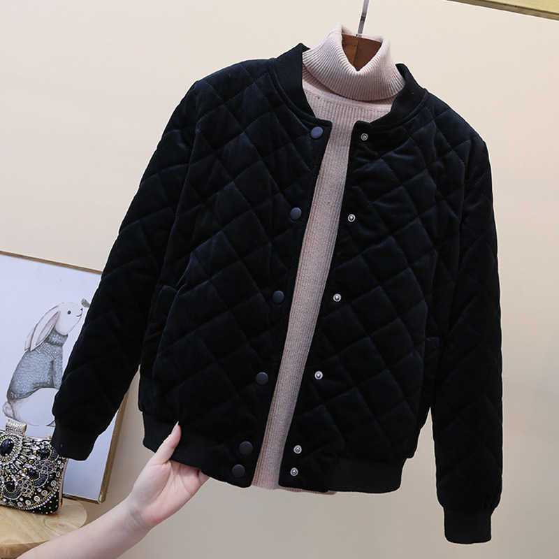 Winter New Korean Womens Short Edition Cotton Jacket with Thickened Baseball Coat and Cotton Jacket Women Jackets Coat Woman Fur 241209