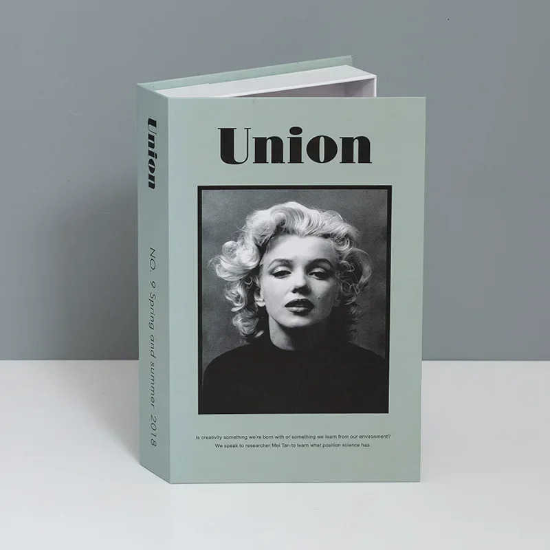 Storage Box Fashion Decorative Book High Quality Paper Organiser Living Room Decoration Simulation Books Ornaments for Home 250113