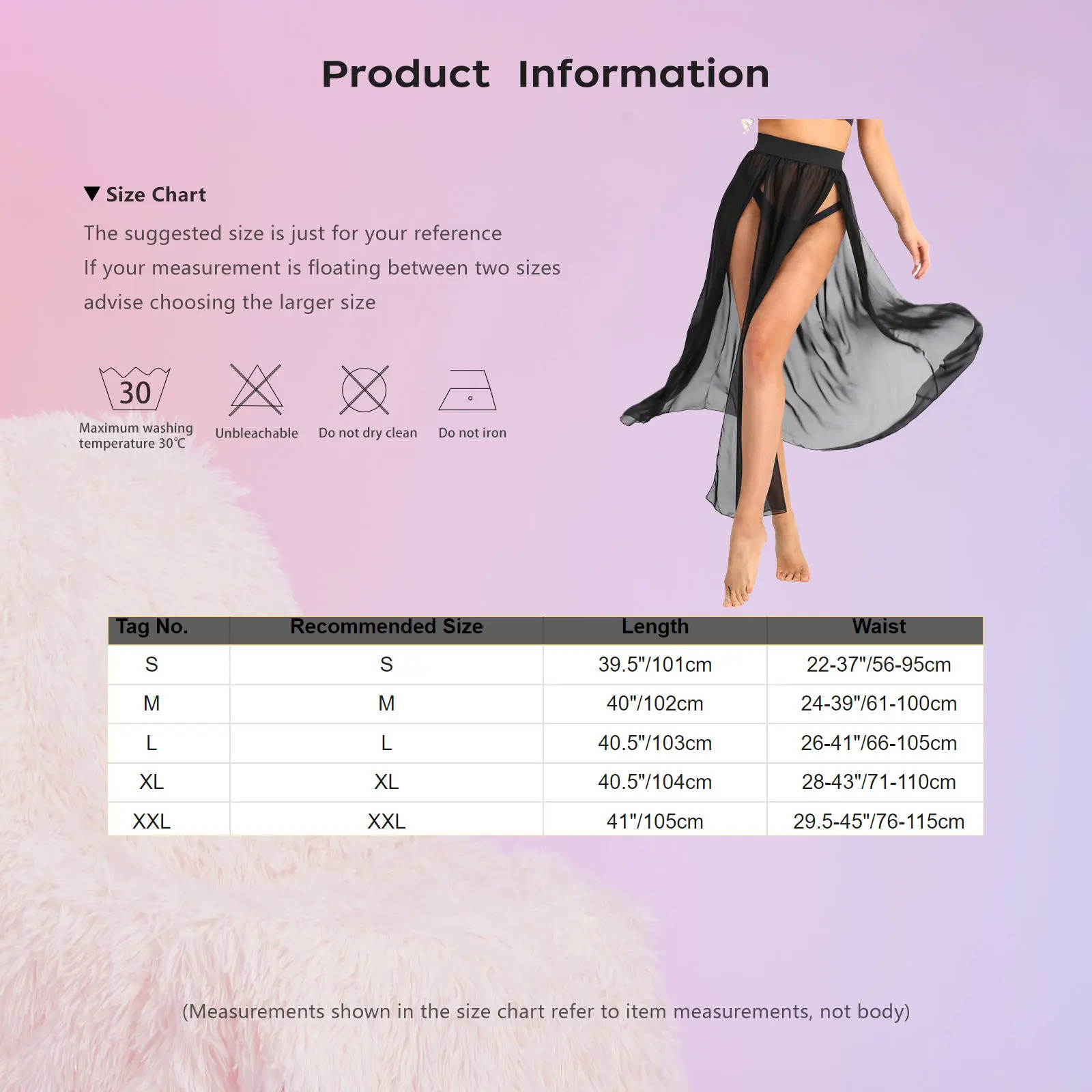 Sexy Women Sheer See Through Chiffon Maxi Skirts High Split Flowy Long Skirt Transparent Bikini Cover Up Bottoms Pool Party Club 250122