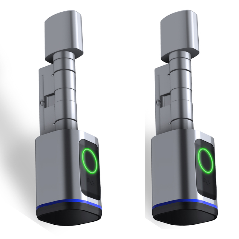 Smart Lock Door Locks Building Supplies Fingerprint Splash Cyder Automatic Locking IC NFC Card Function Proof Keyless