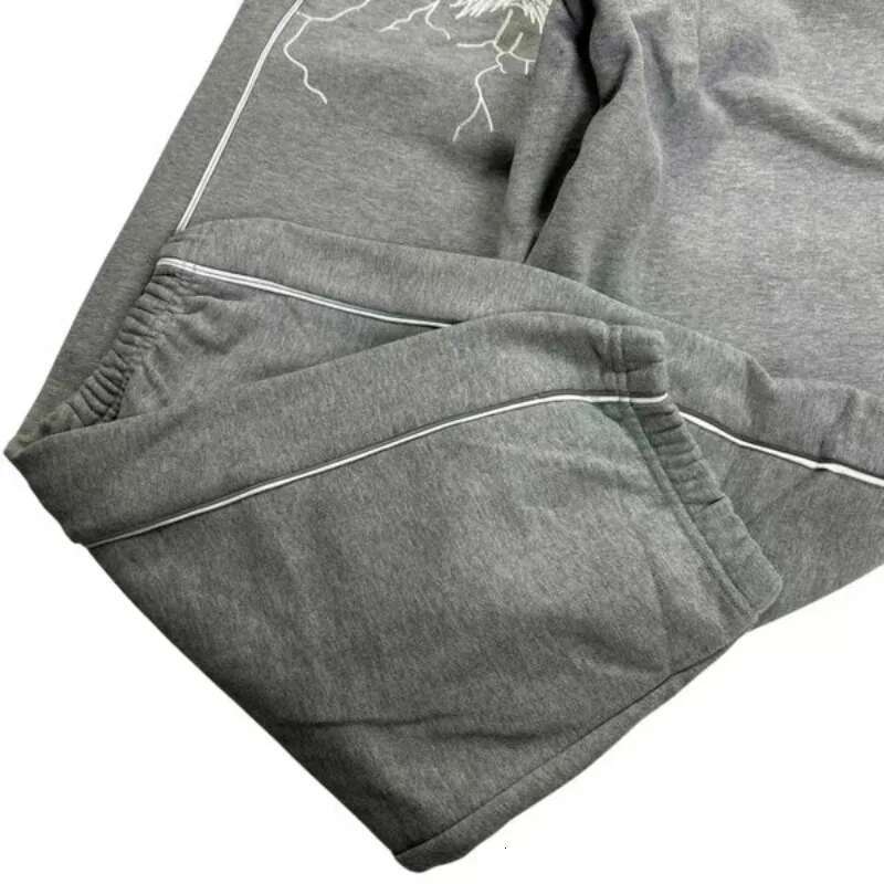 Y2k Streetwear Vintage Dragon Head Embroidery men Hip hop trend fashion straight casual loose couple tracksuit pants