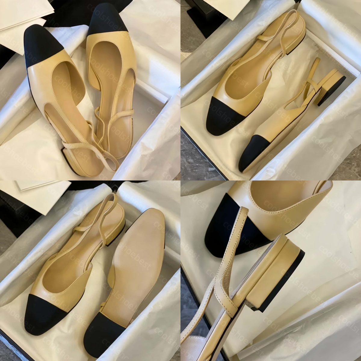designer Dress shoes ballet flats shoes High-heeled shoes Spring letter bow fashion women black Flat boat shoe Lady leather Loafers 35-42
