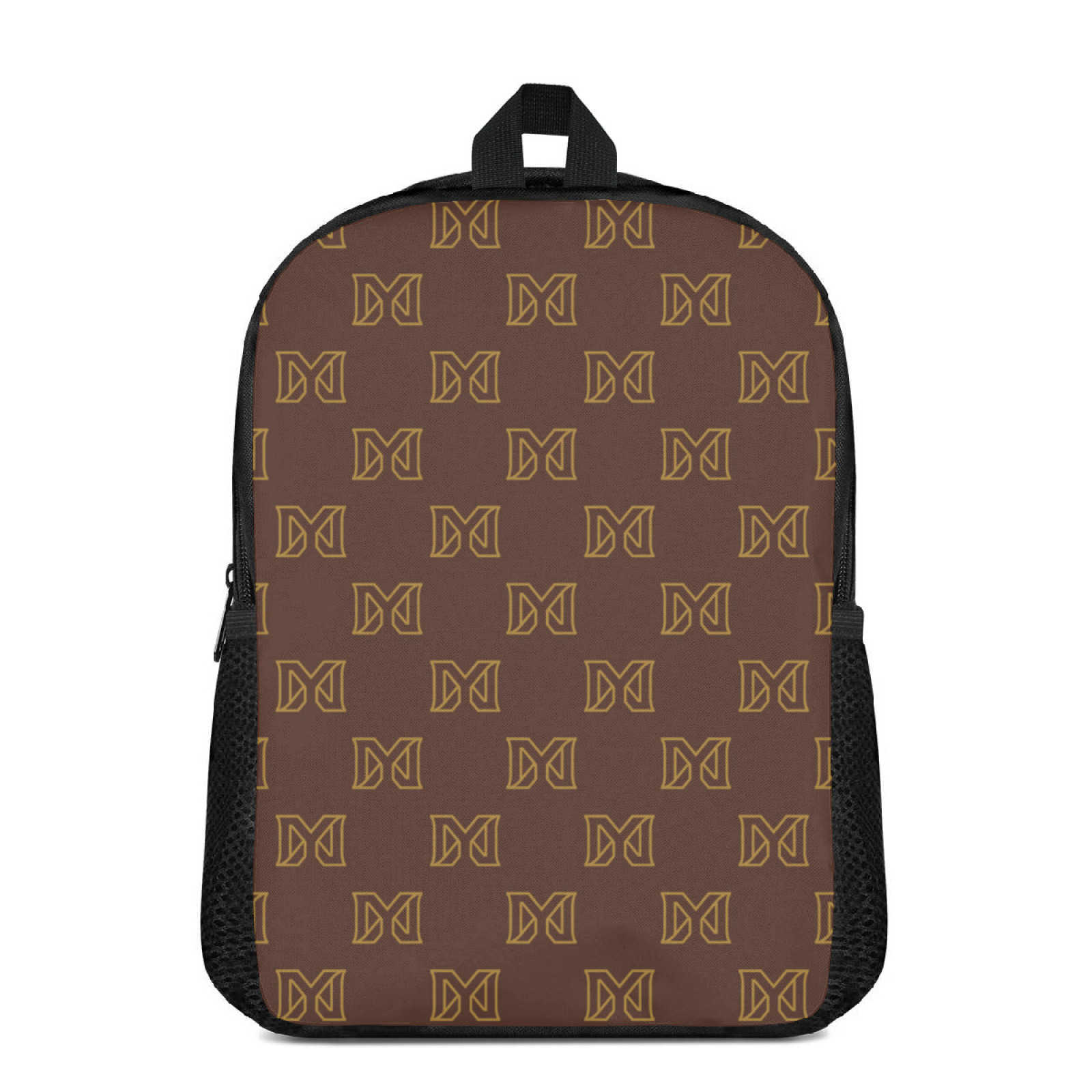 NXY Backpack Student School Bag Brown Brand Backpacks Back Pack For Boy Girl Schoolbag Casual Travel Bag Teens Bookbag Hip