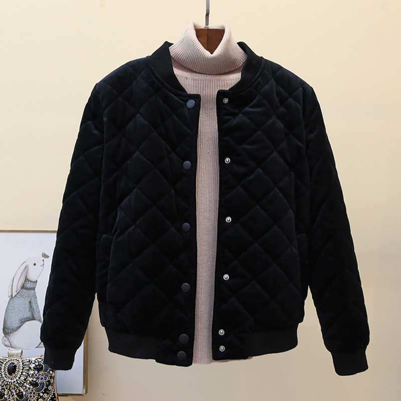Winter New Korean Womens Short Edition Cotton Jacket with Thickened Baseball Coat and Cotton Jacket Women Jackets Coat Woman Fur 241209