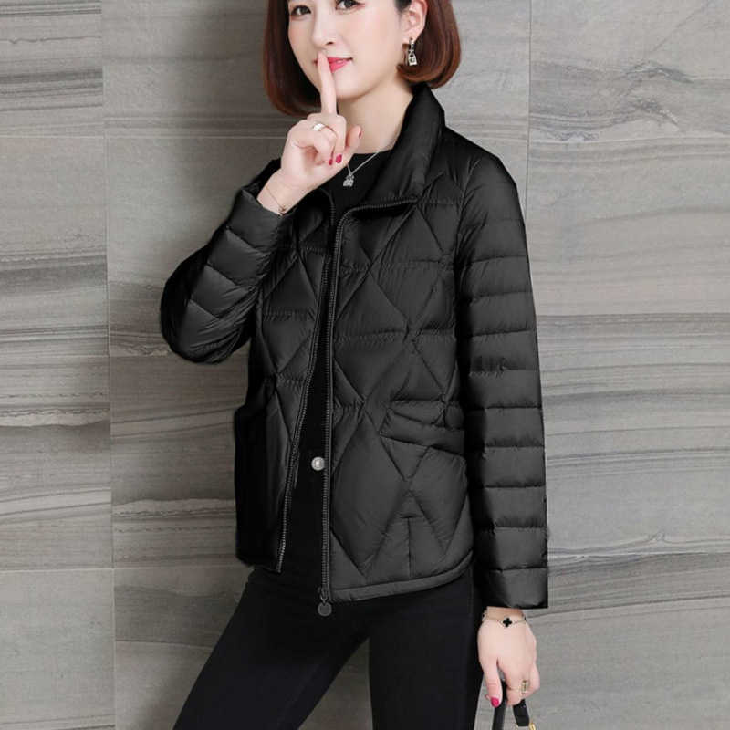 New Down and Cotton Jacket for Women Lightweight and Short Fashionable Winter Jacket for Women Loose Korean Version Thickened Women Jackets Coat 24120