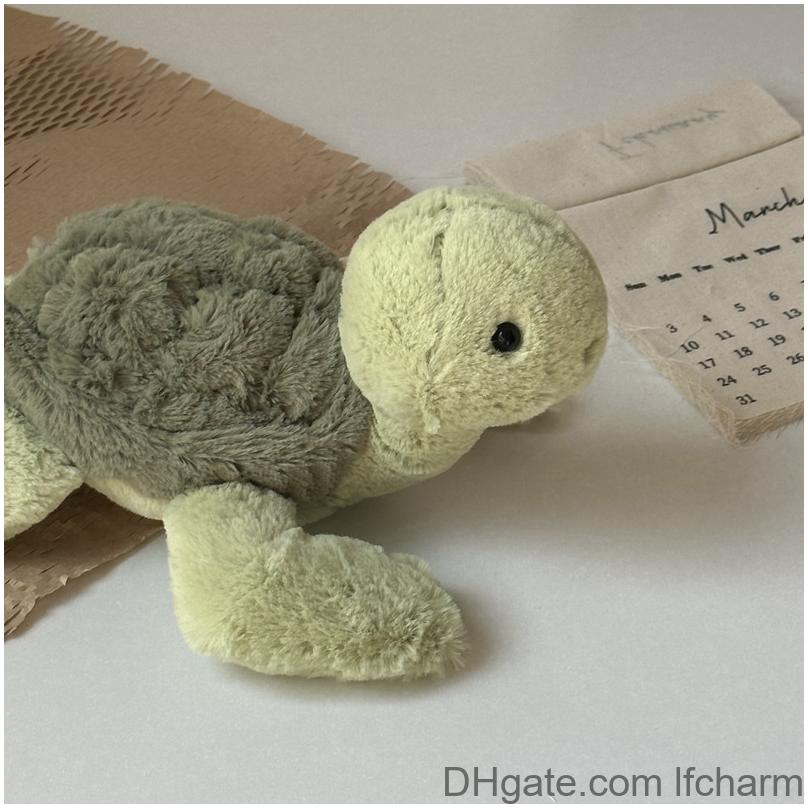 & Plush Animals Jelly Turtle Doll Girl Companion Toy Simulation Soft Childrens Gift Drop Delivery Toys Gifts Otosv
