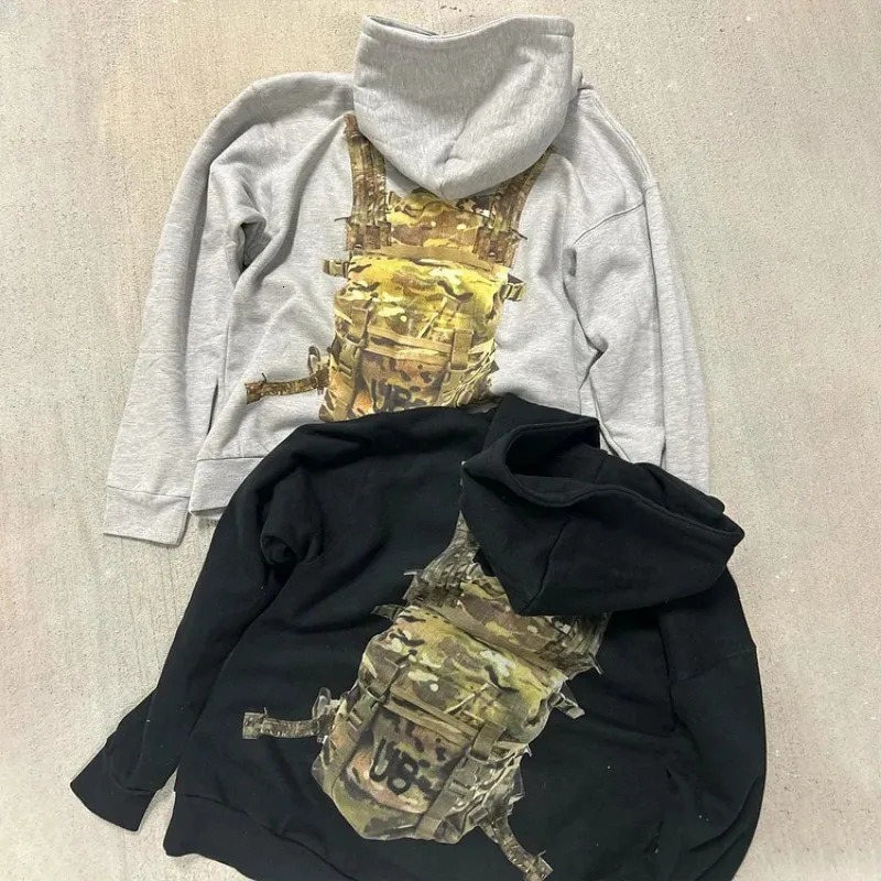 Letter Geometric Print Pullover for Men Hip-Hop Streetwear Oversized Hoodie Y2K Fashion Sports Versatile Casual Couple Top 250118