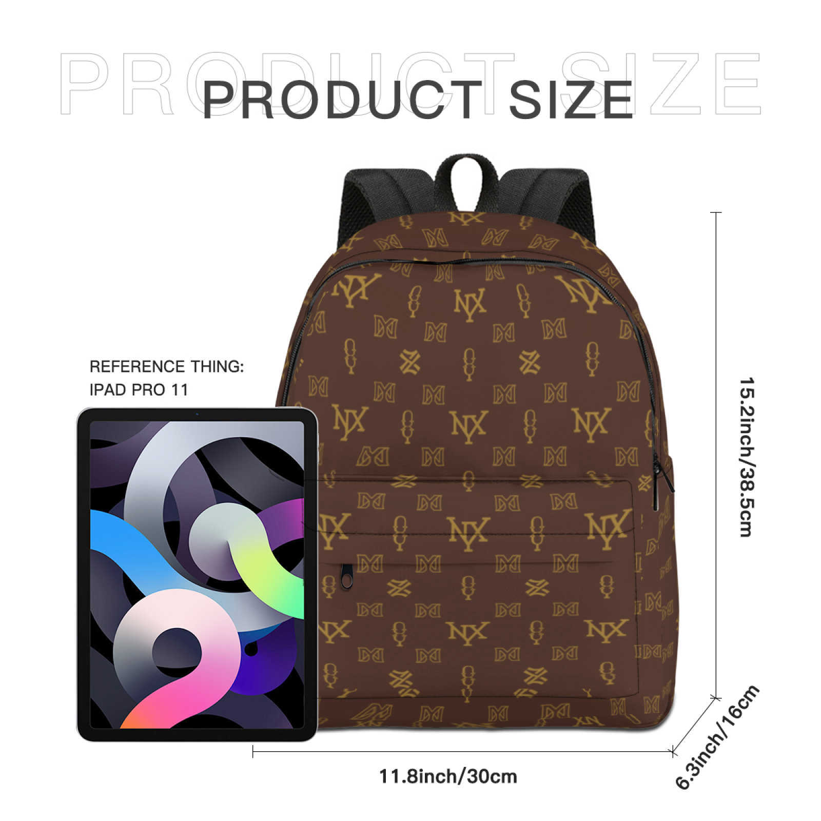 NXY Backpack Casual Canvas Book Backpack Brown Adjustable Strap Student Schoolbag Large Capacity Street Travel Bag Student School Bags Portable Hip