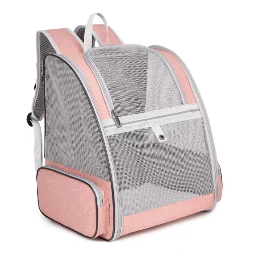 Texsens Pet Backpack Carrier for Small Cats Dogs | Ventilated Design, Safety Straps, Buckle Support, Collapsible | Designed for Travel, Hiking Outdoor