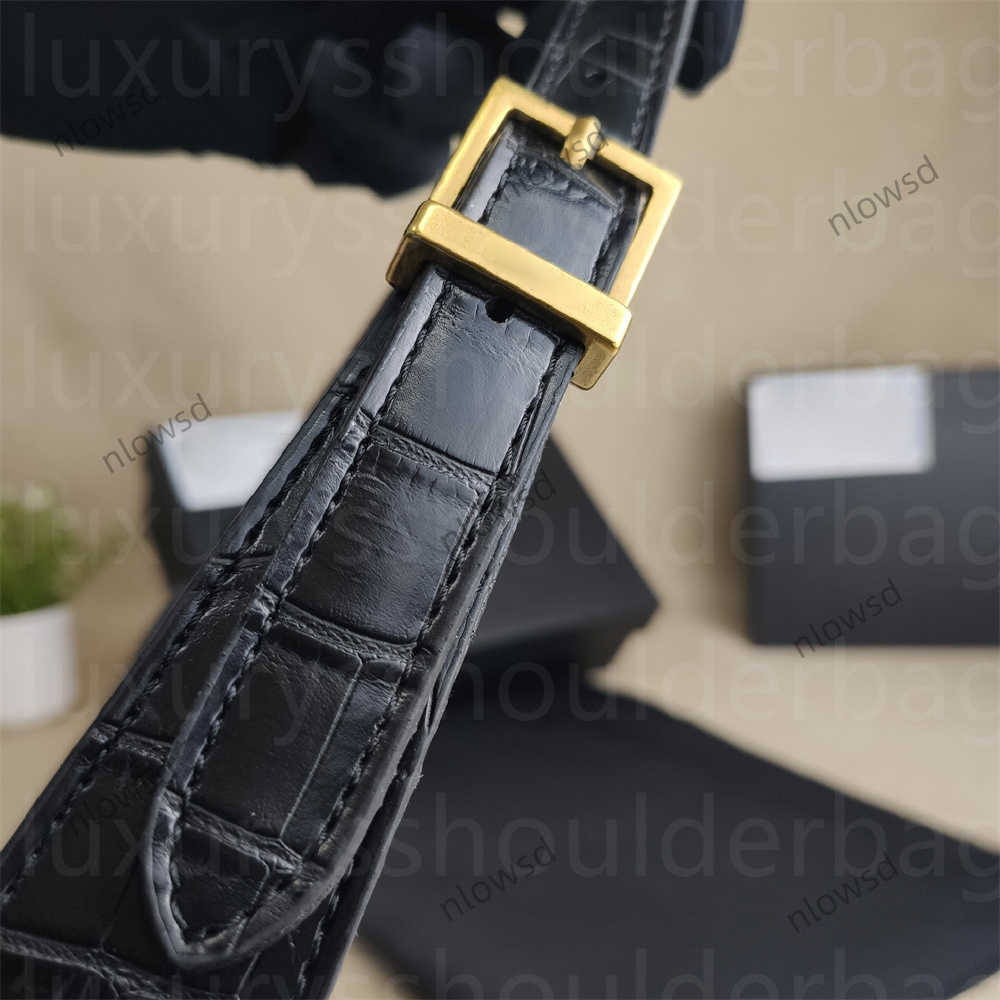 10A Hobo Crocodile Leather Handbags High Quality Underarm Bag Shoulder Fashion Purses Designer Woman Handbag Dhgate Bags Wallet sac e