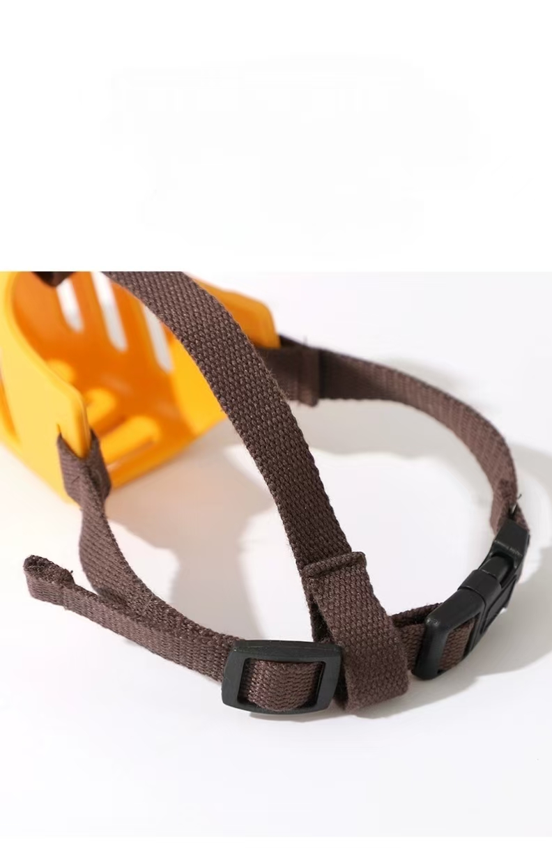 Dog muzzle, basket muzzle for biting, chewing and removal, humane cage muzzle, ideal for grooming and training large aggressive response dogs
