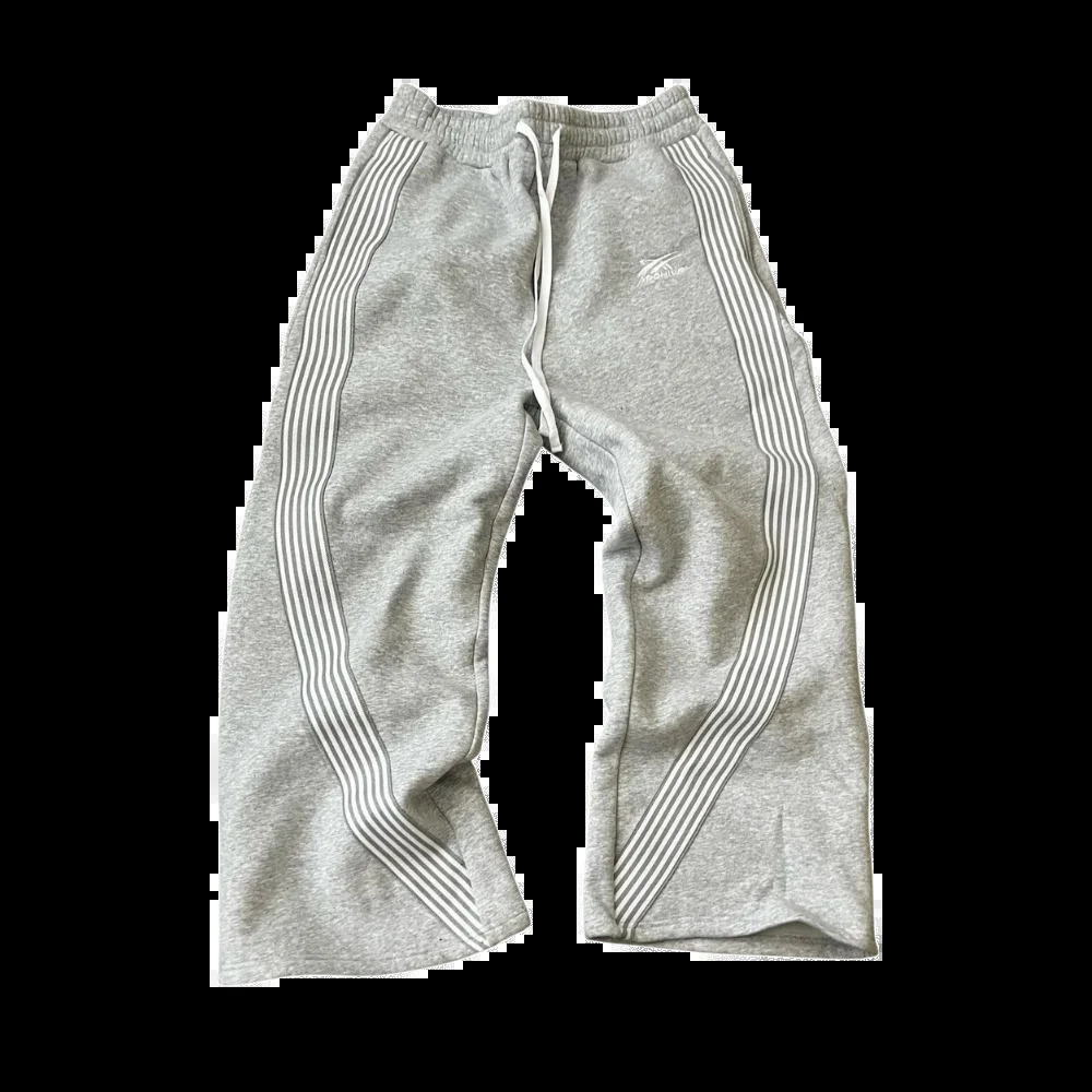 Y2k version striped straight leg baggy pants high waisted sweatpants streetwear and minimalist vintage striped casual men pants 250122
