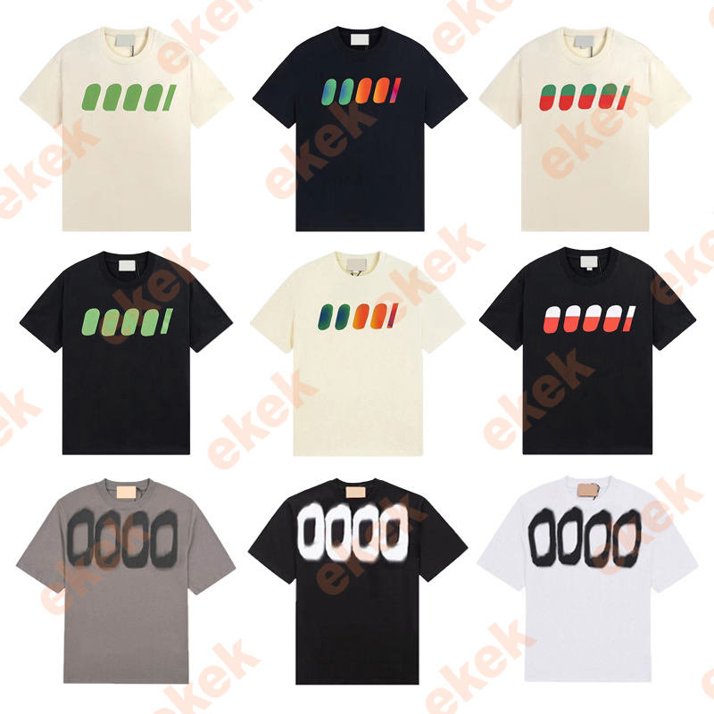 Summer Fashion Mens T Shirt Designer Womens T-shirt Letter Printing Round Neck Short Sleeve Black and White Luxury Mens T-shirt Loose T-shirt M-2XL