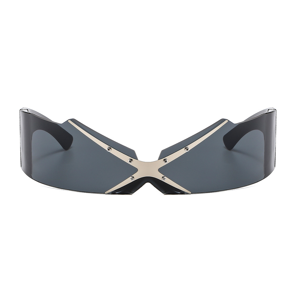 Frameless K Personalized Sunglasses for Men and Women Cyberpunk Sunglasses Premium