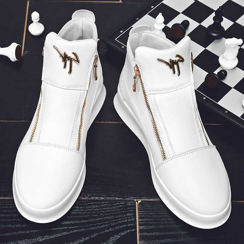 Hot Fashion White Men's Man High-top Superstar Skateboard Designer Shoes Trainers Men Leather Sneakers