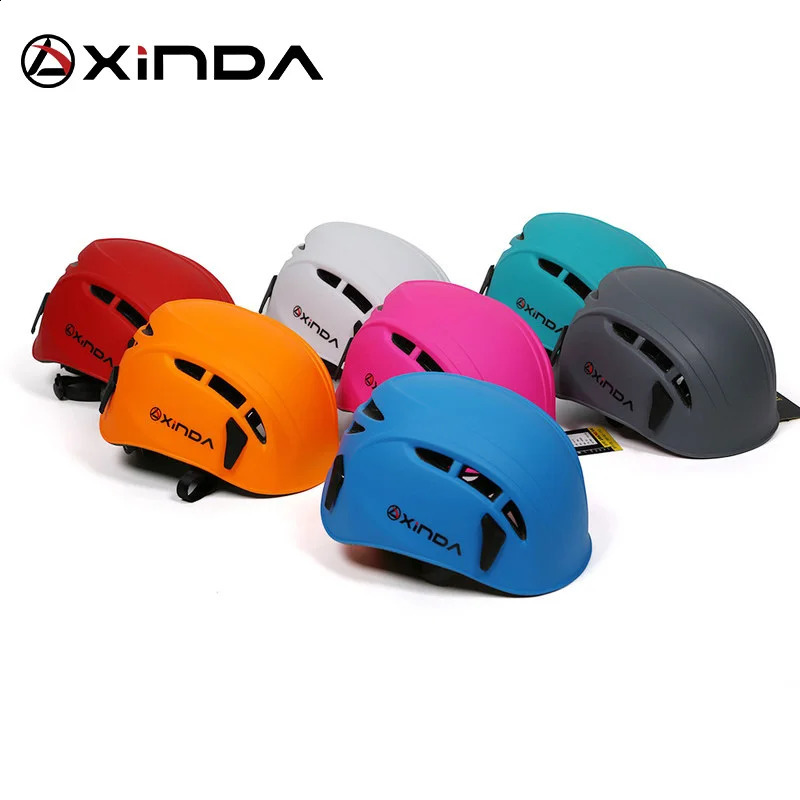 Xinda Outdoor Rock Climbing Helmet Speleology Mountain Rescue Equipment To Expand Safety Helmet Caving Work Helmet 250117