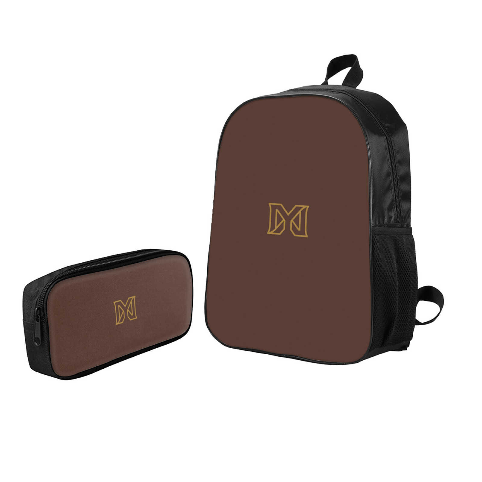 NXY Solid Color Travel Backpack For Men And Women Sports Fitness Travel Bag Outdoor Leisure Zipper School Bag+pen Bag Hip