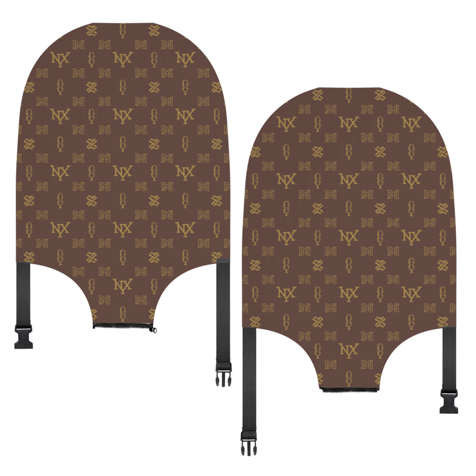 NXY Brand Brown Luggage Cover To 19-32 Inch Designer Suitcase Protector Suitcase Thicker Dust Cover Trolley Case Travel Accessories