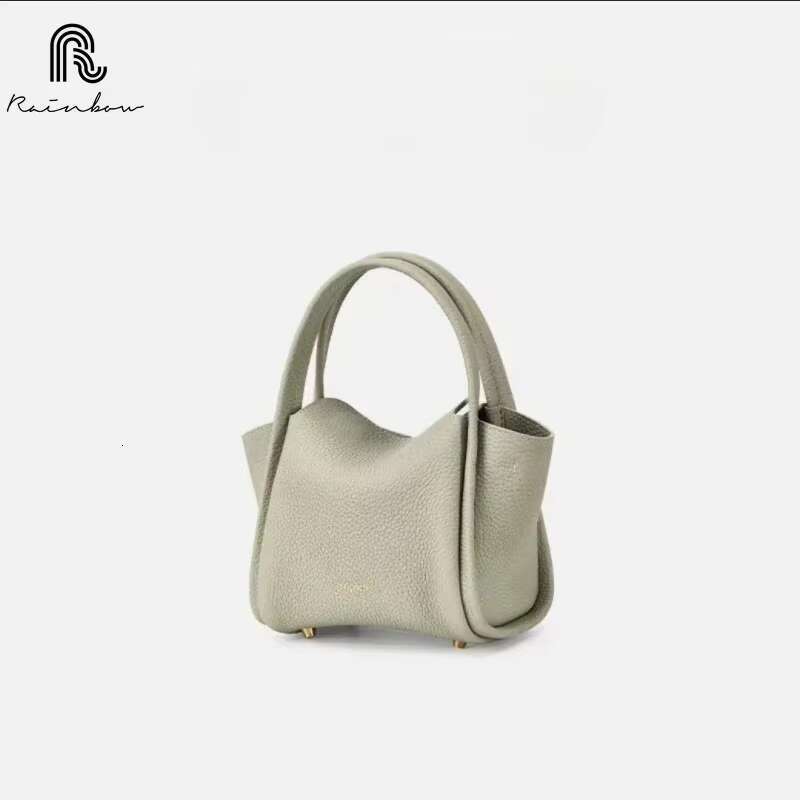 RAINBOW Bucket Designer Crossbody Shoulder Underarm Bags For Women New Fashion Solid Color Travel Female Mini Handbag
