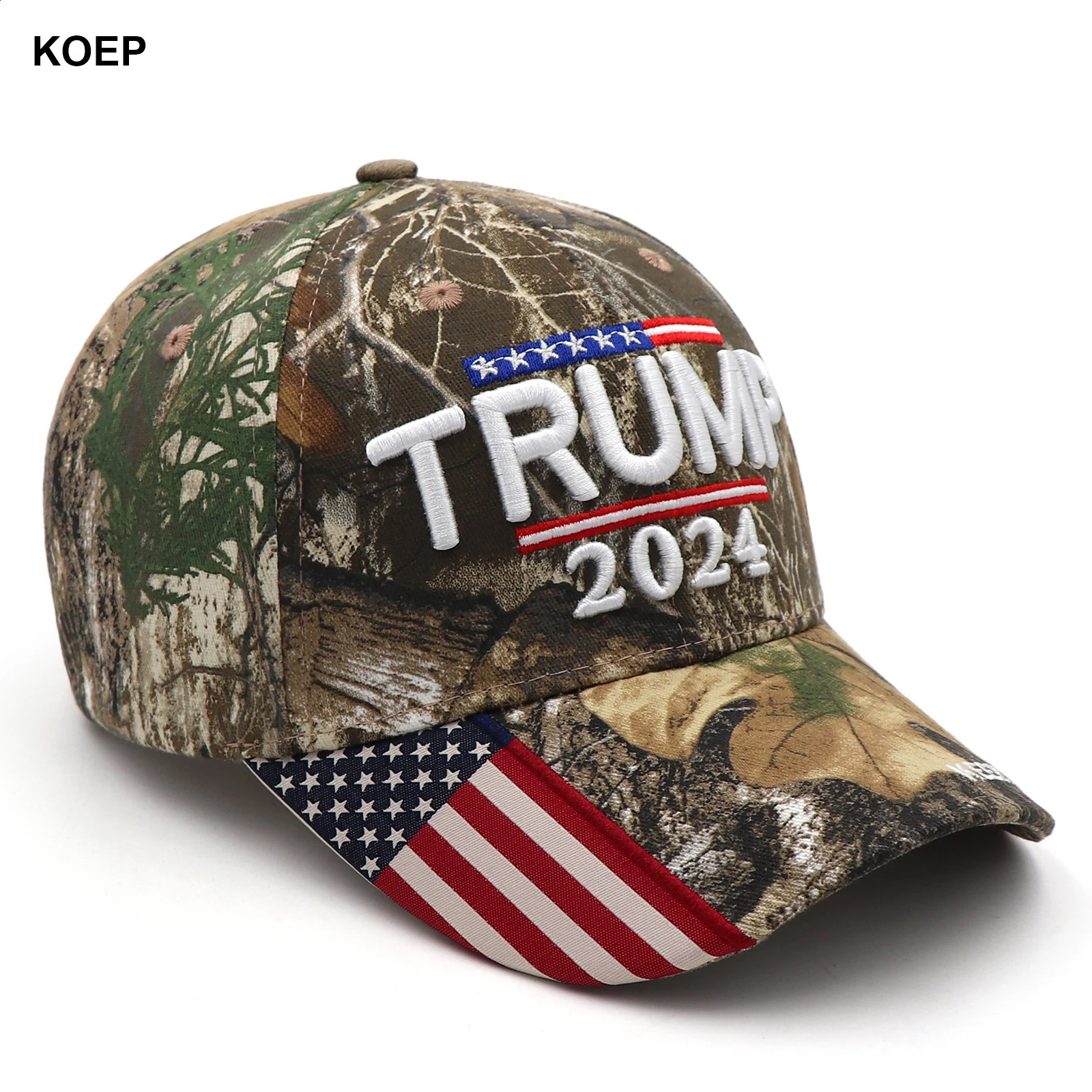 Donald Trump Cap Camouflage USA Flag Baseball Caps Keep America Great Again President Hat 3D Embroidery Wholesale 250117