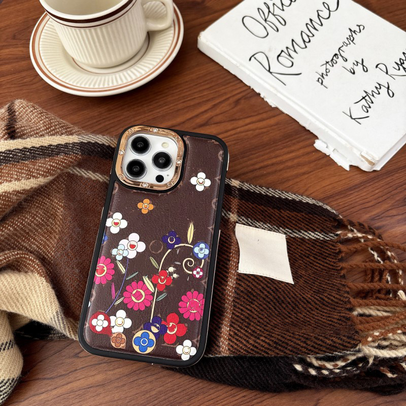 Sun flower For iPhone 16 Pro Max Case Phone Case tank Designer iPhone Case Apple iPhone 15 Pro Max 16PRO 14 13 12 Pro Case Luxury Shockproof Full