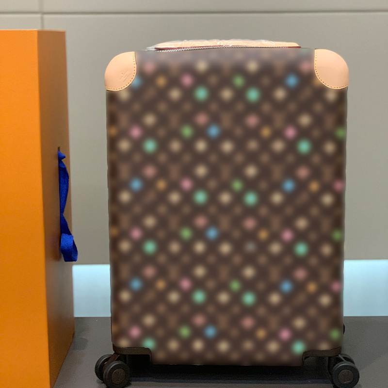 Luxury Designer Suitcase Luggage Boarding Box Case Cowhide Genuine Leather Portable Large Capacity Travel Trolley Case Suitcases 20 inches