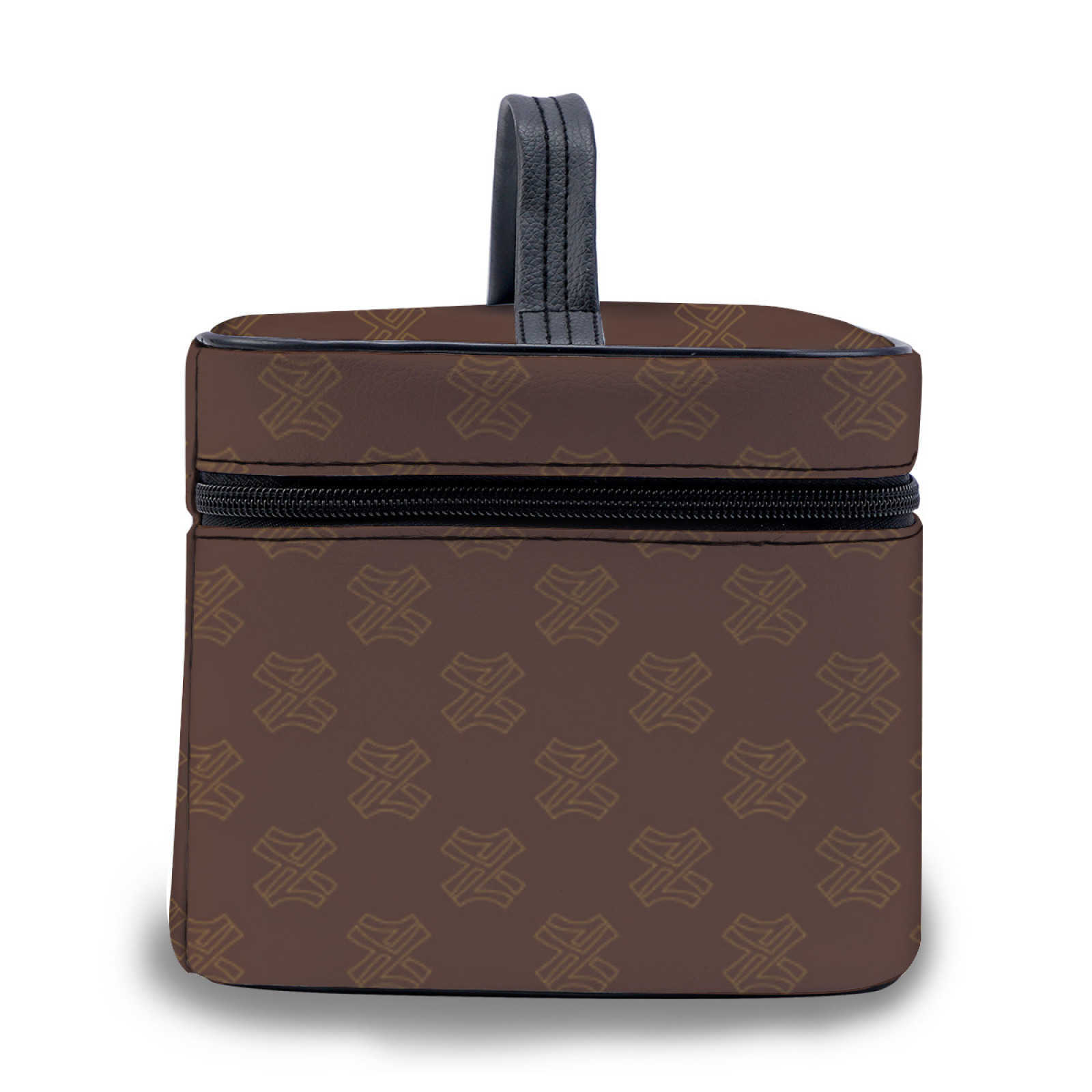 NXY Leather Travel Cosmetic Bag Portable Women Makeup Bag High Capacity Toiletries Organizer Cosmetic Cases Zipper Wash Beauty Storage Pouch Hip