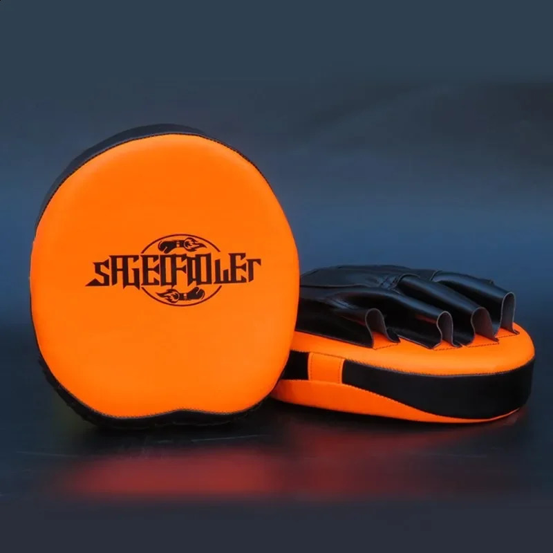 Boxing Hand Target PU Leather MMA Boxing Gloves Punching Mitts Boxing Mitts Kickboxing Pads for Martial Arts Training 250117