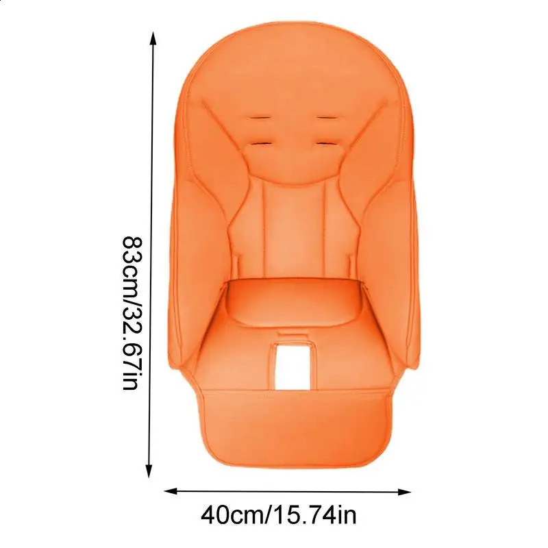 Baby Dining Chair seat Cushion PU Leather Dining Chair Cover child Dining Seat Case For Peg Perego for Siesta Zero3 for Baoneo 250220