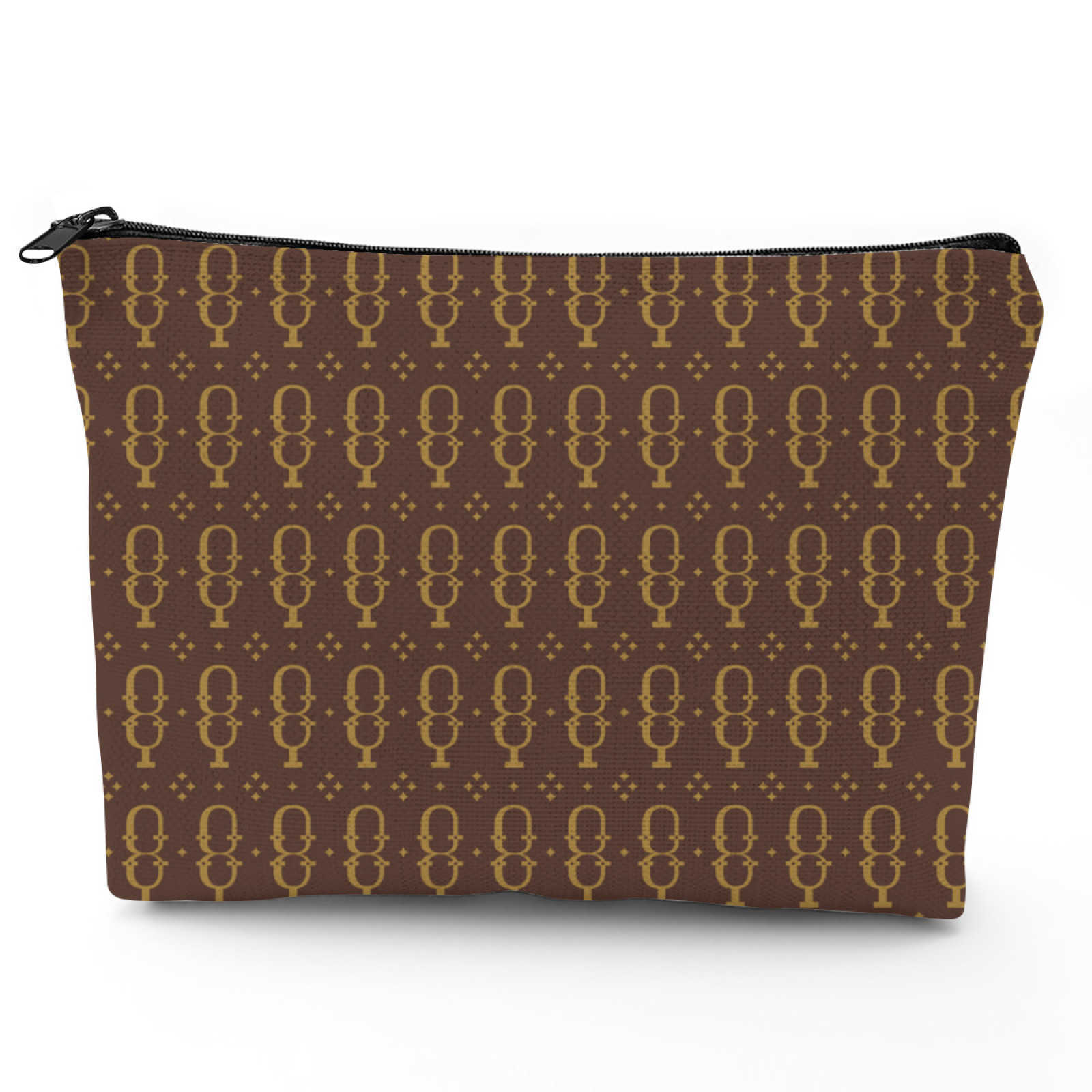 NXY High Quality Makeup Bag Canvas Cosmetic Bags Cases Vintage Printing Large Capacity Storage Bag Portable Toiletry Bag Hip