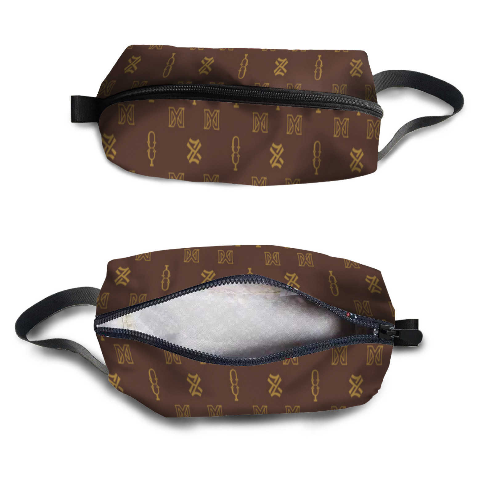 NXY Portable Travel Cosmetic Bags Zipper Canvas Makeup Bag Women Large Capacity Clutch Bag Ladies Handheld Travelling Bags Hip