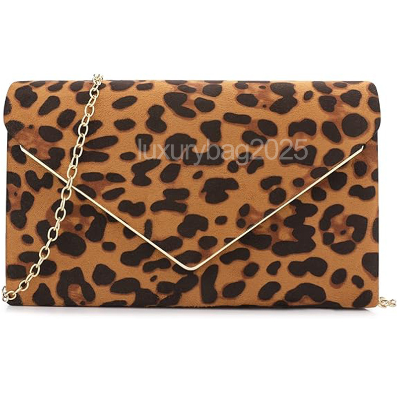 luxury designer bag Clutch Purse for Women Evening Bags Handbags for Wedding Party Cocktail Prom Faux Suede Crossbody Shoulder Bag Evening chain Bag S