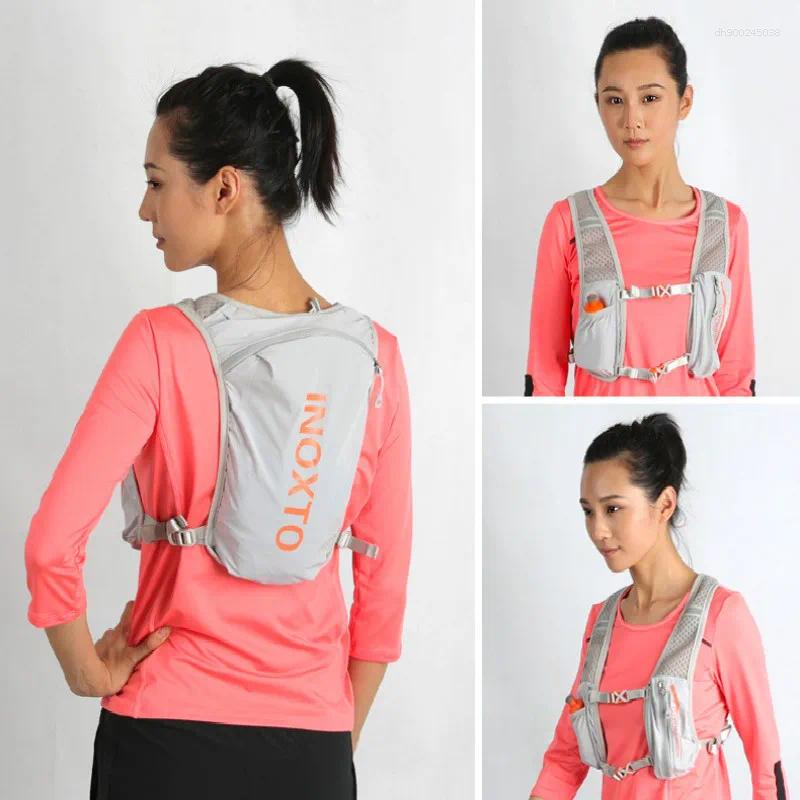 Outdoor Bags 5L Ultra-light Hydration Vest Backpack Men Waterproof Skin Breathable Running For Cycling Run Gym Bag Back Pack
