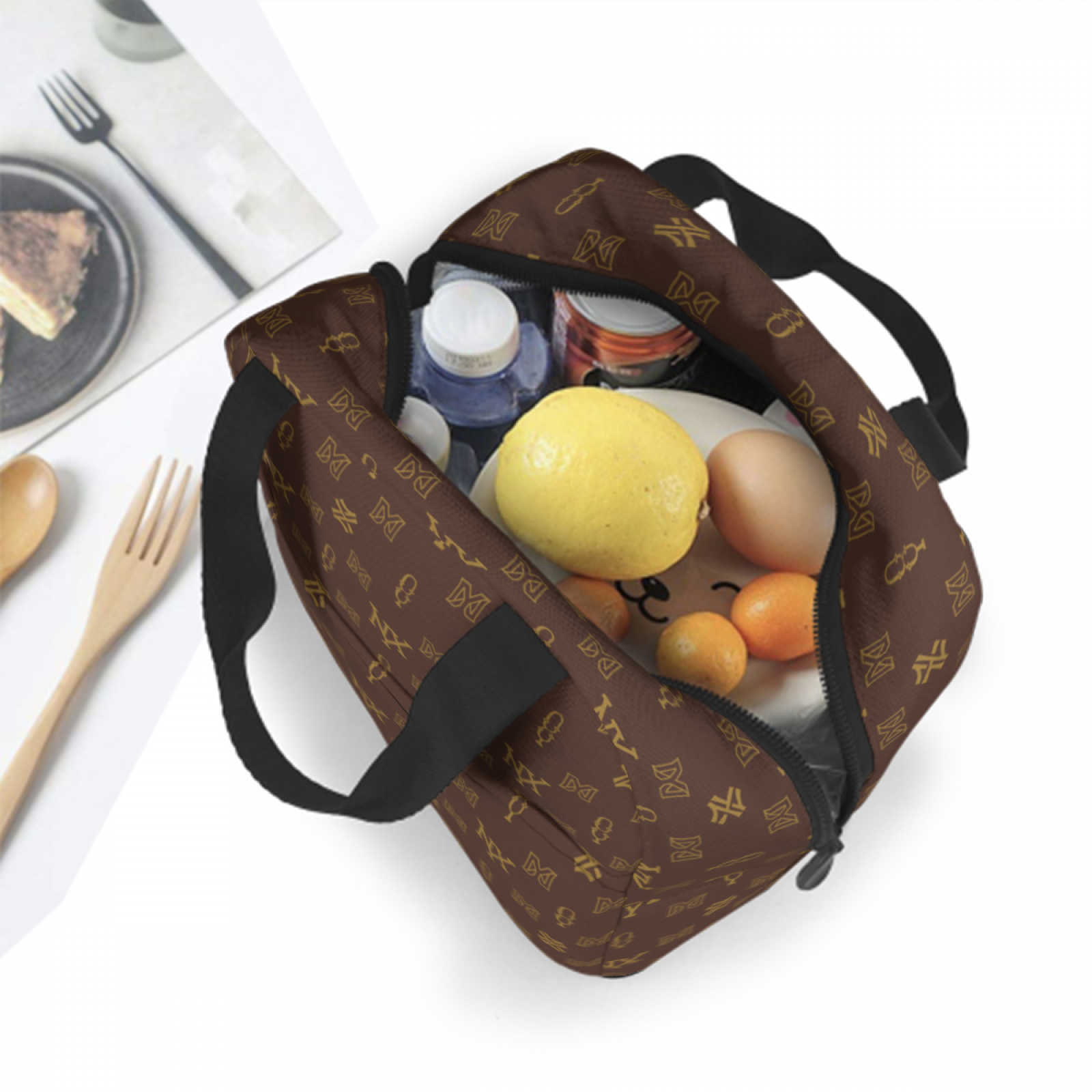 NXY High-Capacity Portable Insulated Lunch Bag Women Kid Picnic Work Travel Food Thermal Storage Container Bento Box Cooler Tote Bag