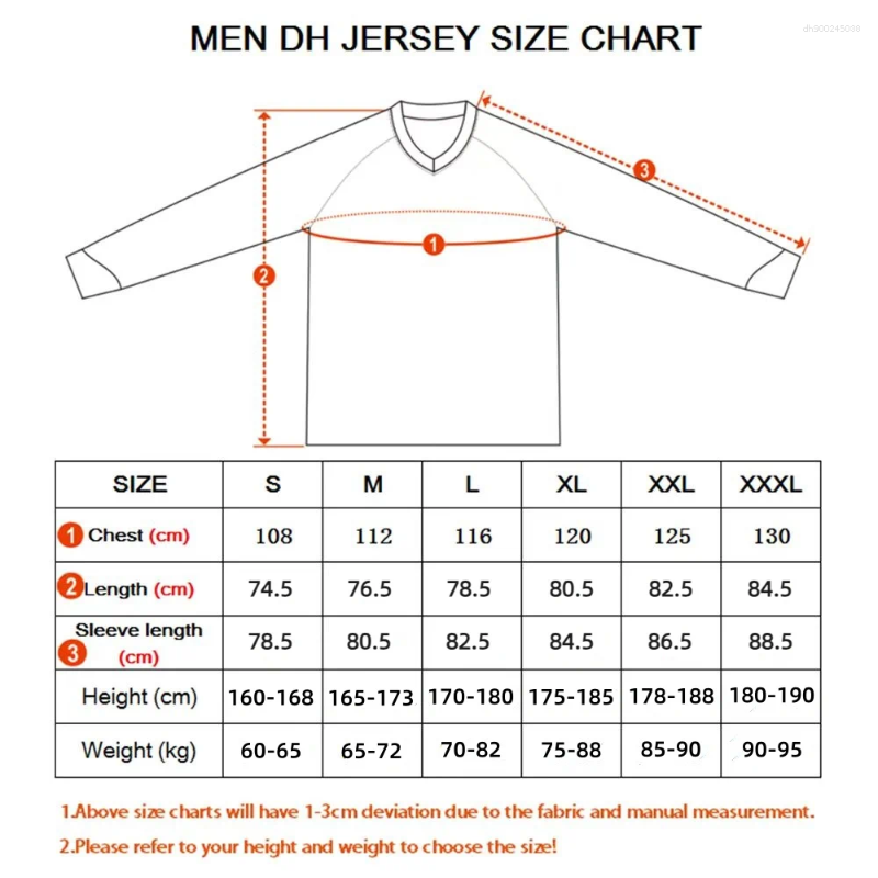 Racing Jackets FOXPARK Quick Drying Breathable Long Sleeved T-Shirt Cycling Men Running TShirt Bike Motocross Sports Shirt MX ATV MTB