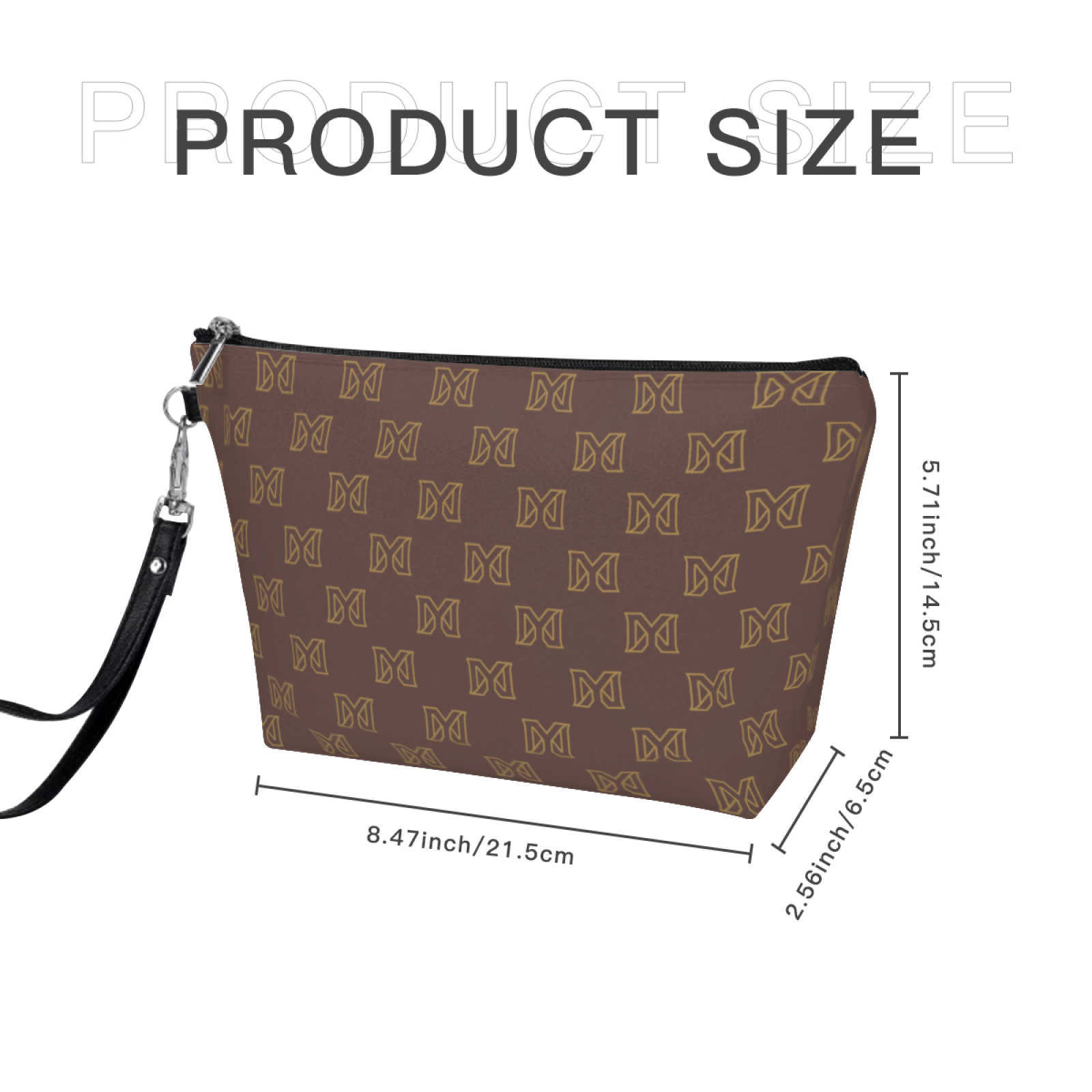 NXY Women Leather Makeup Bag Portable Handheld Cosmetic Bag Large Capacity Makeup Travel Organizer Bags Zipper Wash Storage Bag Hip