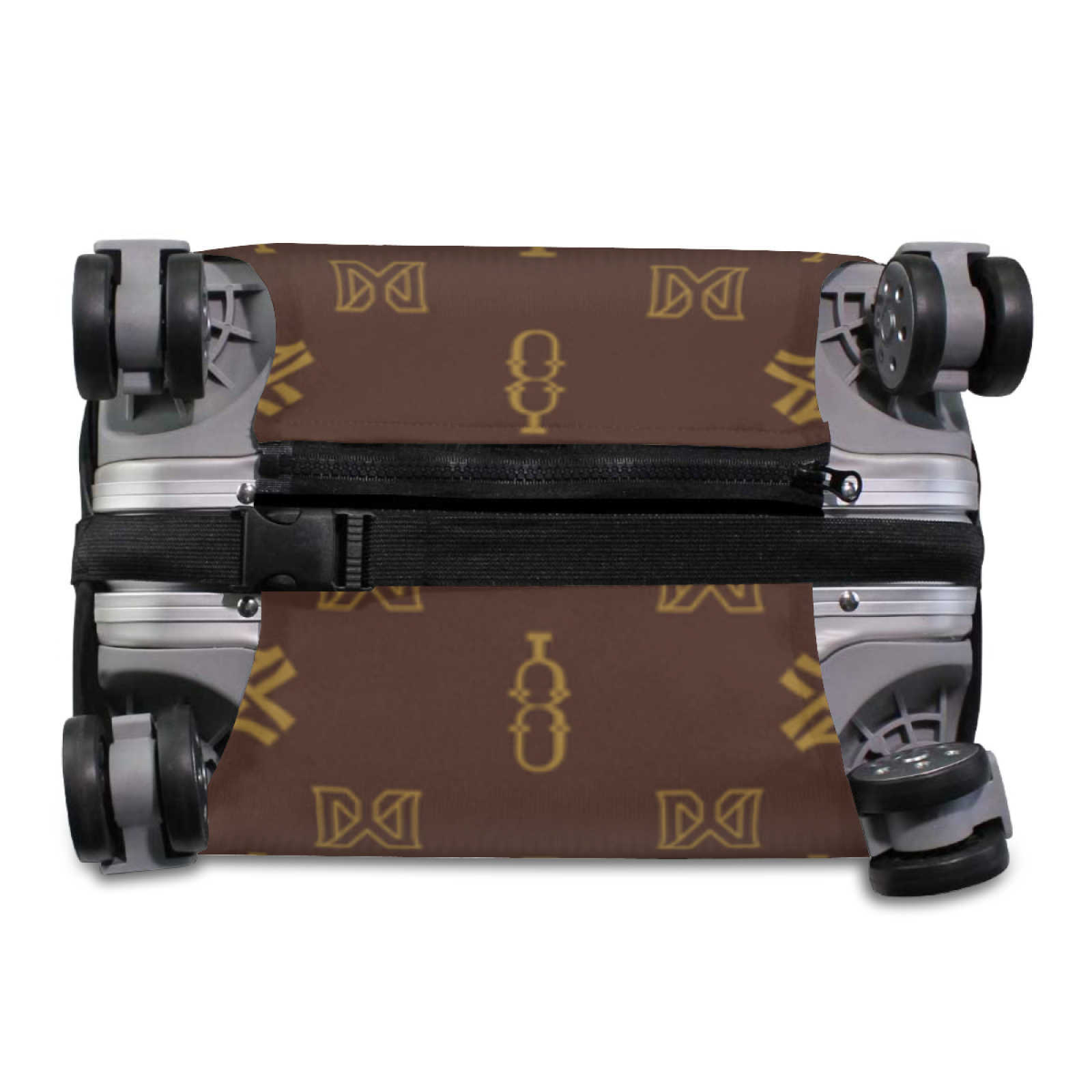 NXY Brand Brown Luggage Cover To 19-32 Inch Designer Suitcase Protector Suitcase Thicker Dust Cover Trolley Case Travel Accessories