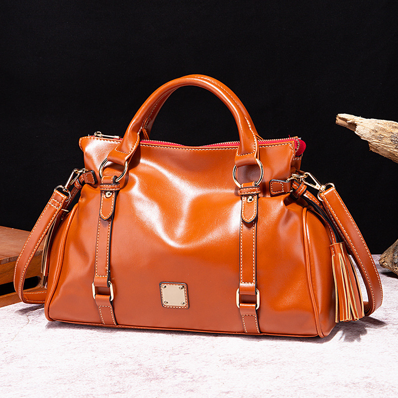 Shou Gongzhi Soft Feel Handbill Shoulder Crossbody Commuter Women's Bag Pg87 Large Multi Color