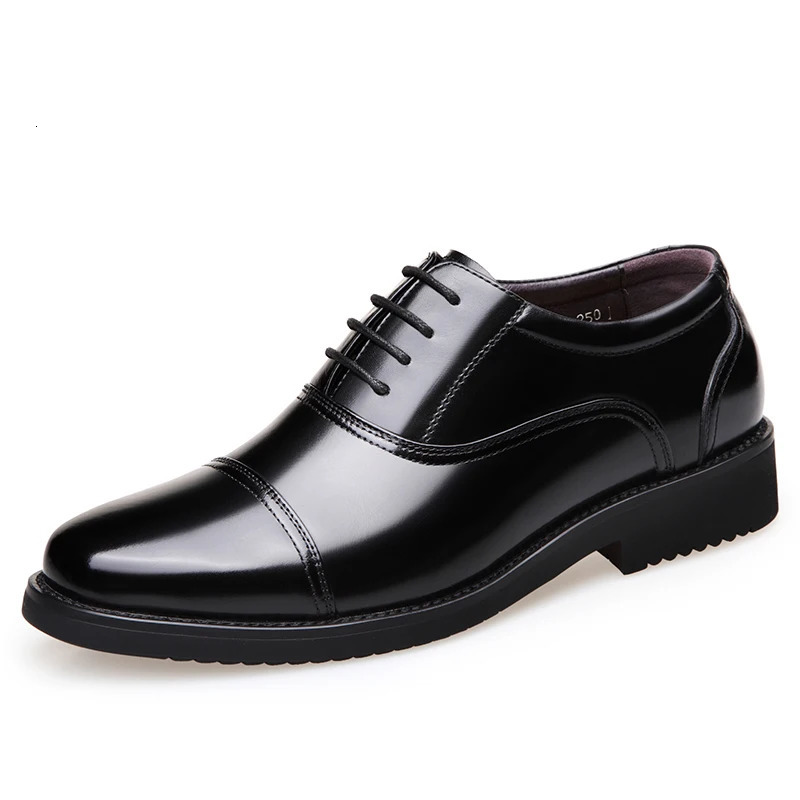 2024 Man Split Leather Shoes Rubber Sole Size 36 37 38 39 40 41 42 43 44 45 48 Man Business Office Male Dress Lether Shoes250114