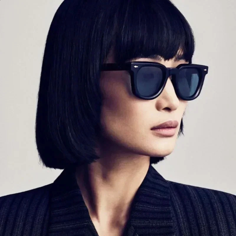 Vendome Sunglasses Top Quality Acetate Female Square Frame Genuine Fancy Handmade Tortoise UV400 Gafas 250117