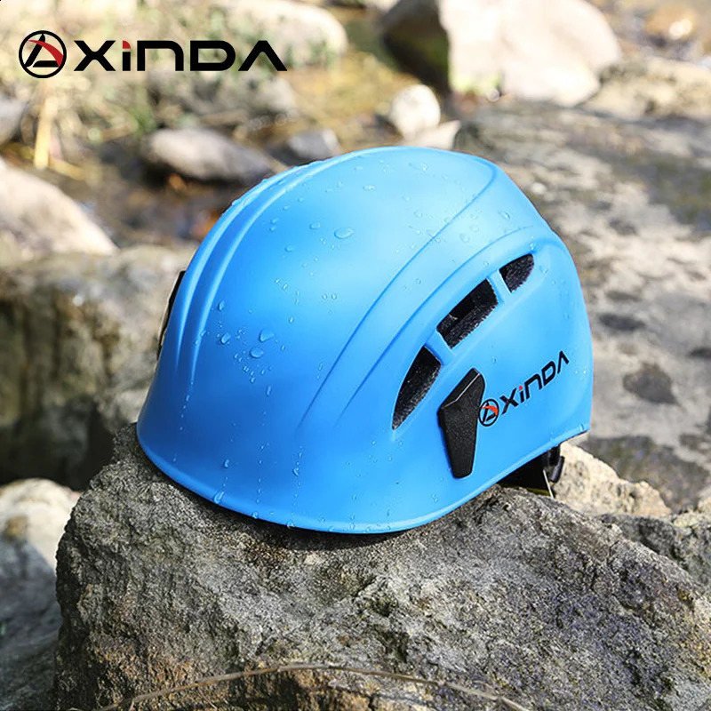 Xinda Outdoor Rock Climbing Helmet Speleology Mountain Rescue Equipment To Expand Safety Helmet Caving Work Helmet 250117