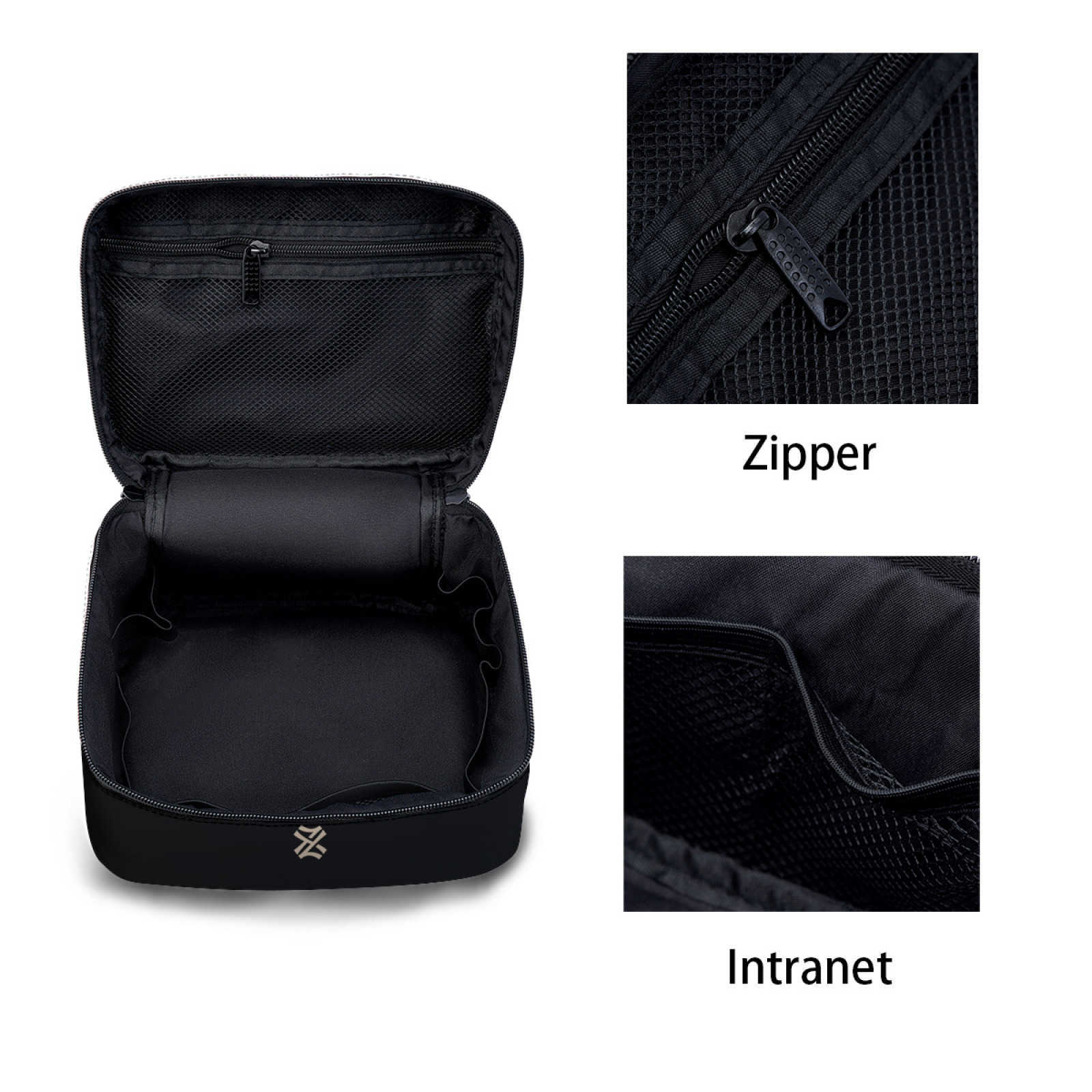 NXY Solid Color Leather Cosmetic Bag Handheld Makeup Bag Women Beauty Travel Storage Bag Professional Organizer Make Up Box Hip