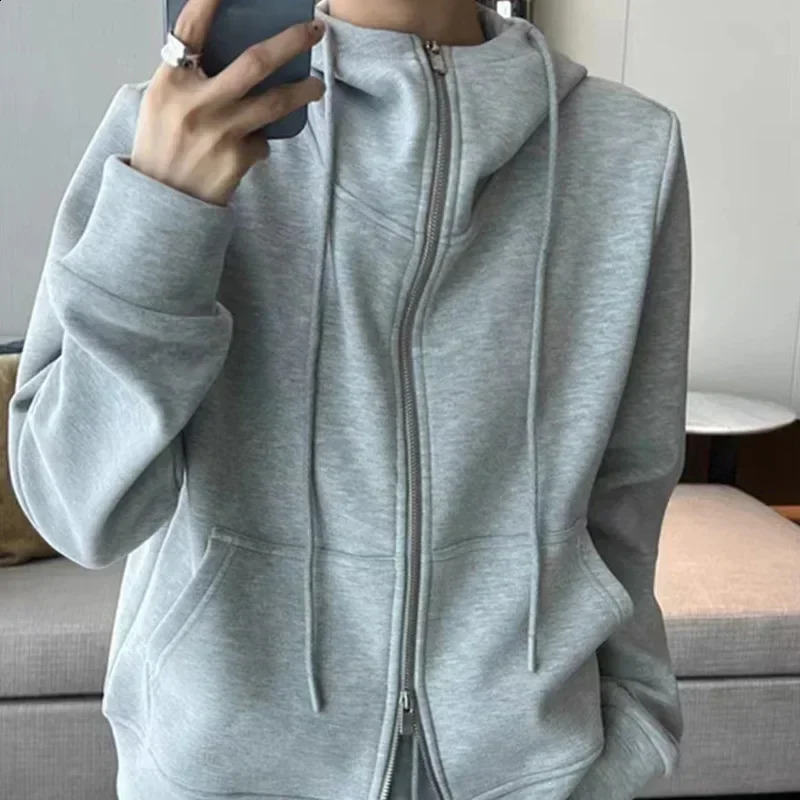 Women Tracksuit Set Casual Joggers Hooded Sportswear Jackets and Pants 2pc Sets Running Sports Suit Loose Trainning Clothing 250108