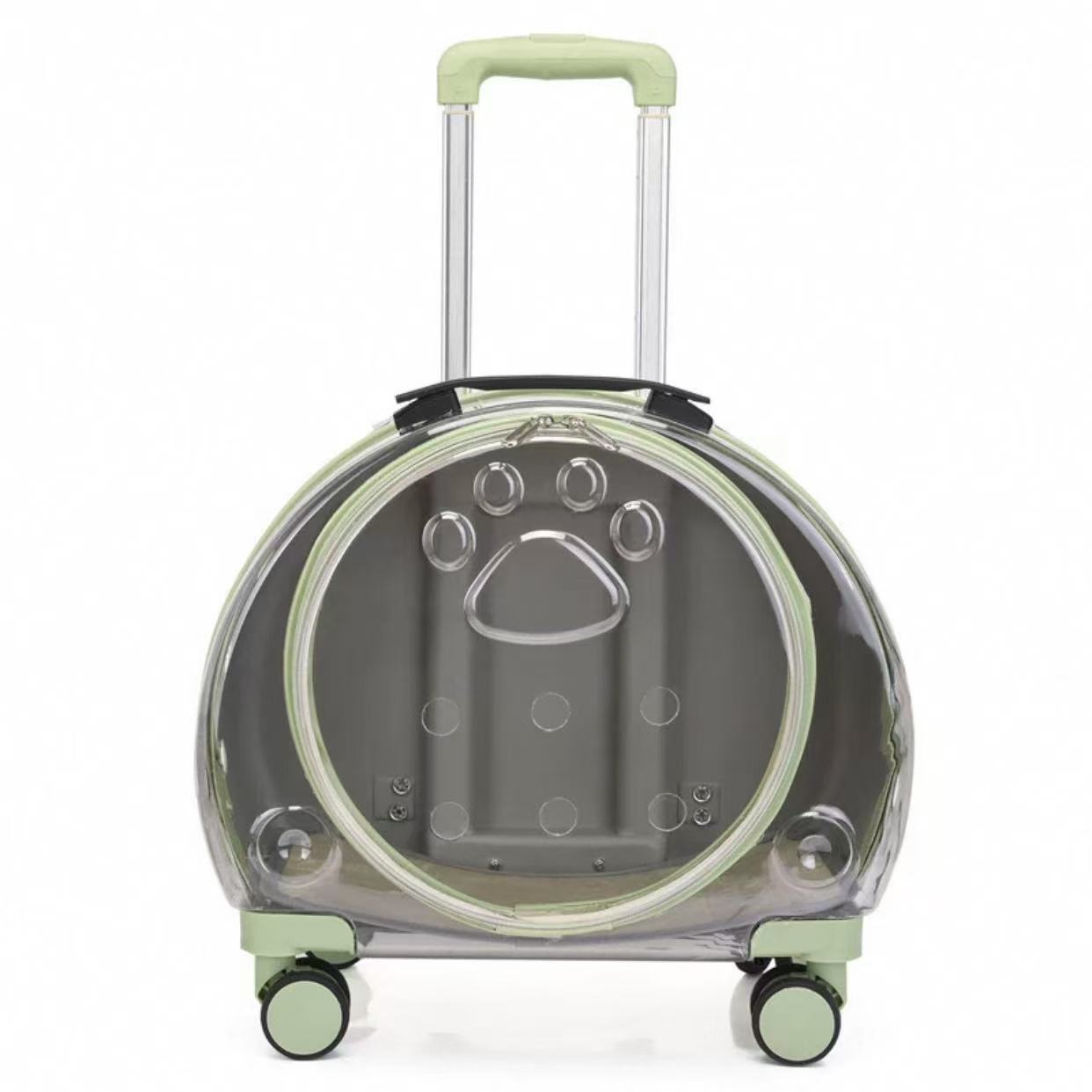 New pet suitcase, fully transparent cat bag, universal aviation case, dog outdoor backpack, portable bubble box