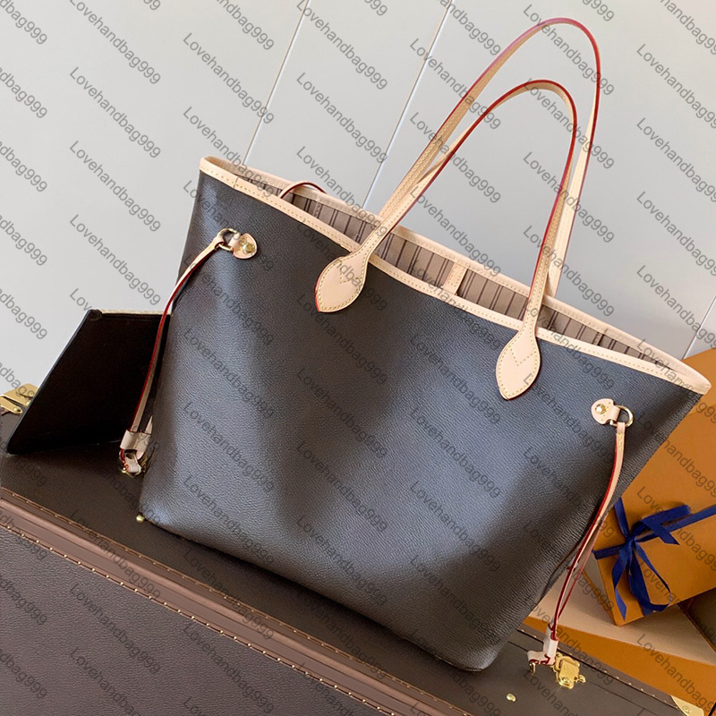 Designer tote Handbag Women Shopping Bag Leather Shoulder Bag With Coin Purse Pm mm gm size