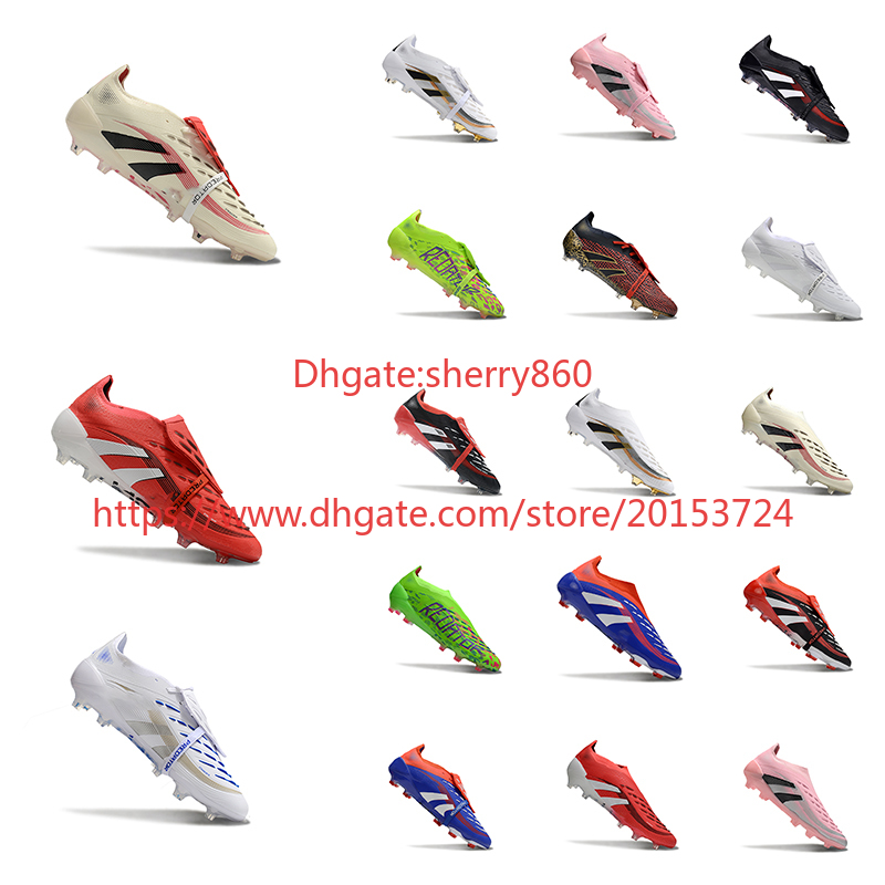 Soccer Shoes Football Boots Mens boys women White Cleats FG scarpe calcio Breathable outdoor size 35-45EUR