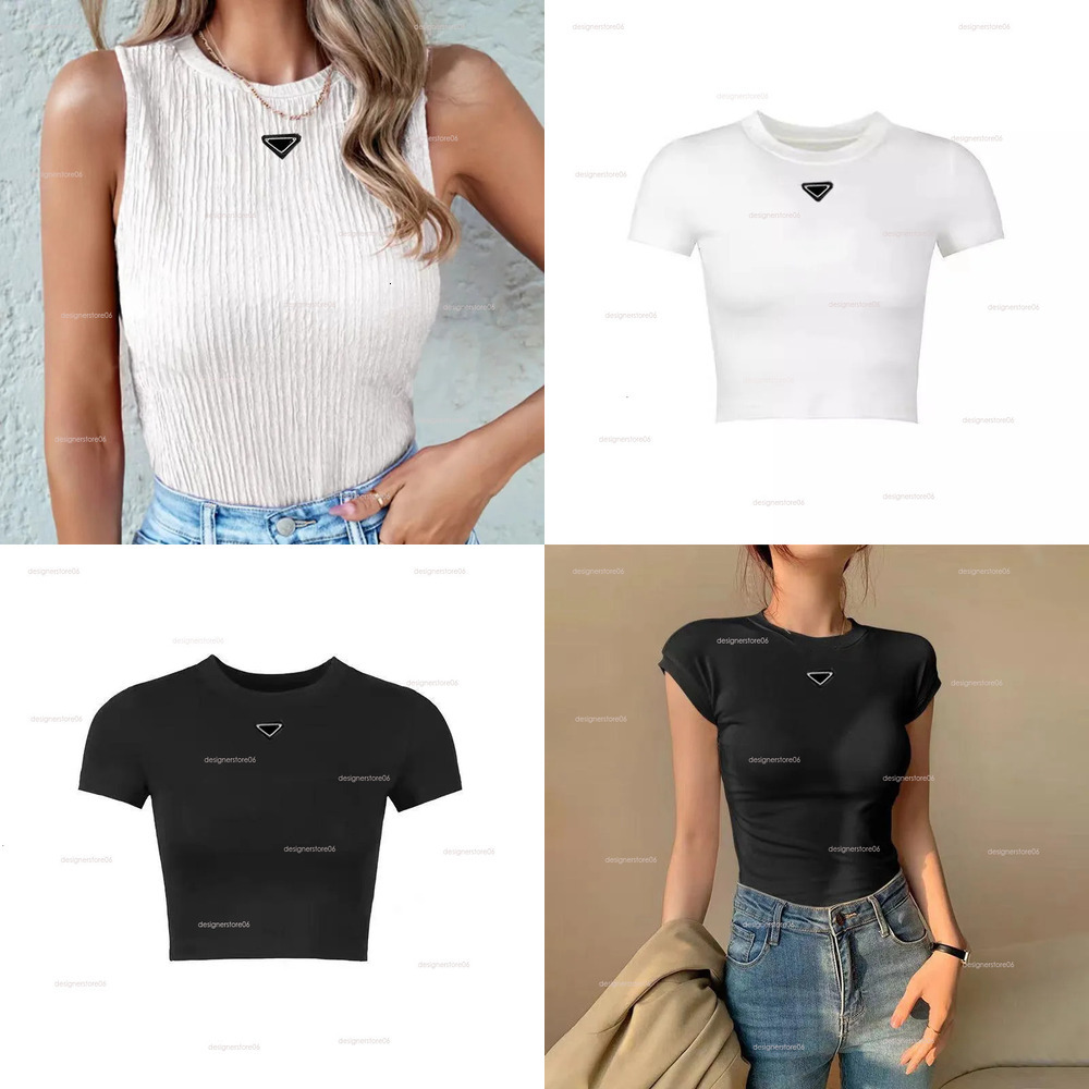 Womens Designer Vests Gilet Tshirts Summer Woman T Shirts Tanks T-Shirts Tees Vestidos Tops Short Outwears Street Round Nexk Shirt S-XL 6f5