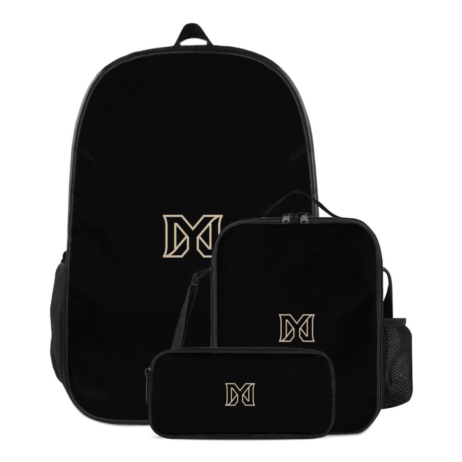NXY Large Backpack Bag With Lunch Bag Pen Bag Women Casual Travel Backpacks Large Student School Bag Fashion Daypack Outdoor Travel Bag Hip